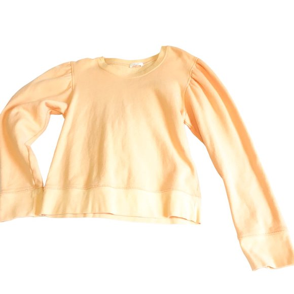 A.L.C Puff Sleeve Sweatshirt Pullover Size XL - Picture 3 of 5